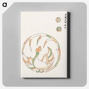 アートパネル-Rooster - 八丘椿 Canvas.