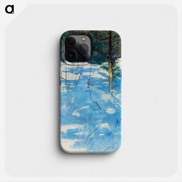 Winter, Monadnock - アボット ハンダーソン セイヤー Phone Case.