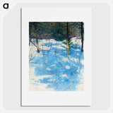 Winter, Monadnock - アボット ハンダーソン セイヤー Poster.
