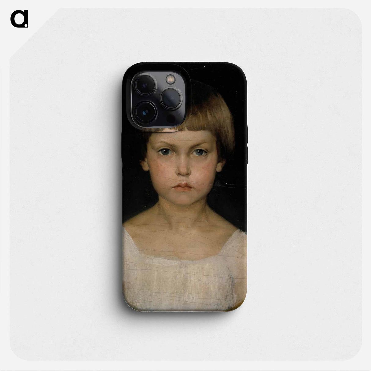 Portrait of the artist's sister Berta Edelfelt - アルバート エーデルフェルト Phone Case.