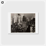 アートポストカード-From My Window at An American Place - アルフレッド スティーグリッツ Postcard.