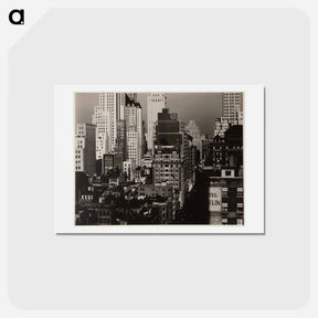 アートポストカード-From My Window at An American Place - アルフレッド スティーグリッツ Postcard.