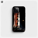 APOLLO XII - countdown demonstration test - アポロ月面着陸 Phone Case.