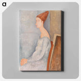 アートパネル-Portrait of Jeanne Hébuterne
 - バーンズ・コレクション Canvas.