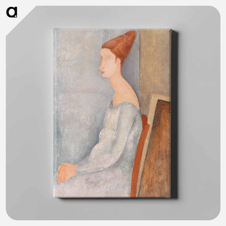 アートパネル-Portrait of Jeanne Hébuterne
 - バーンズ・コレクション Canvas.