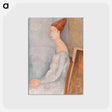 アートポストカード-Portrait of Jeanne Hébuterne
 - バーンズ・コレクション Postcard.