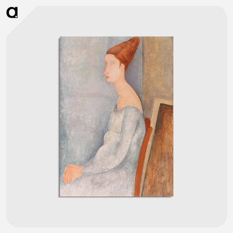 アートポストカード-Portrait of Jeanne Hébuterne
 - バーンズ・コレクション Postcard.