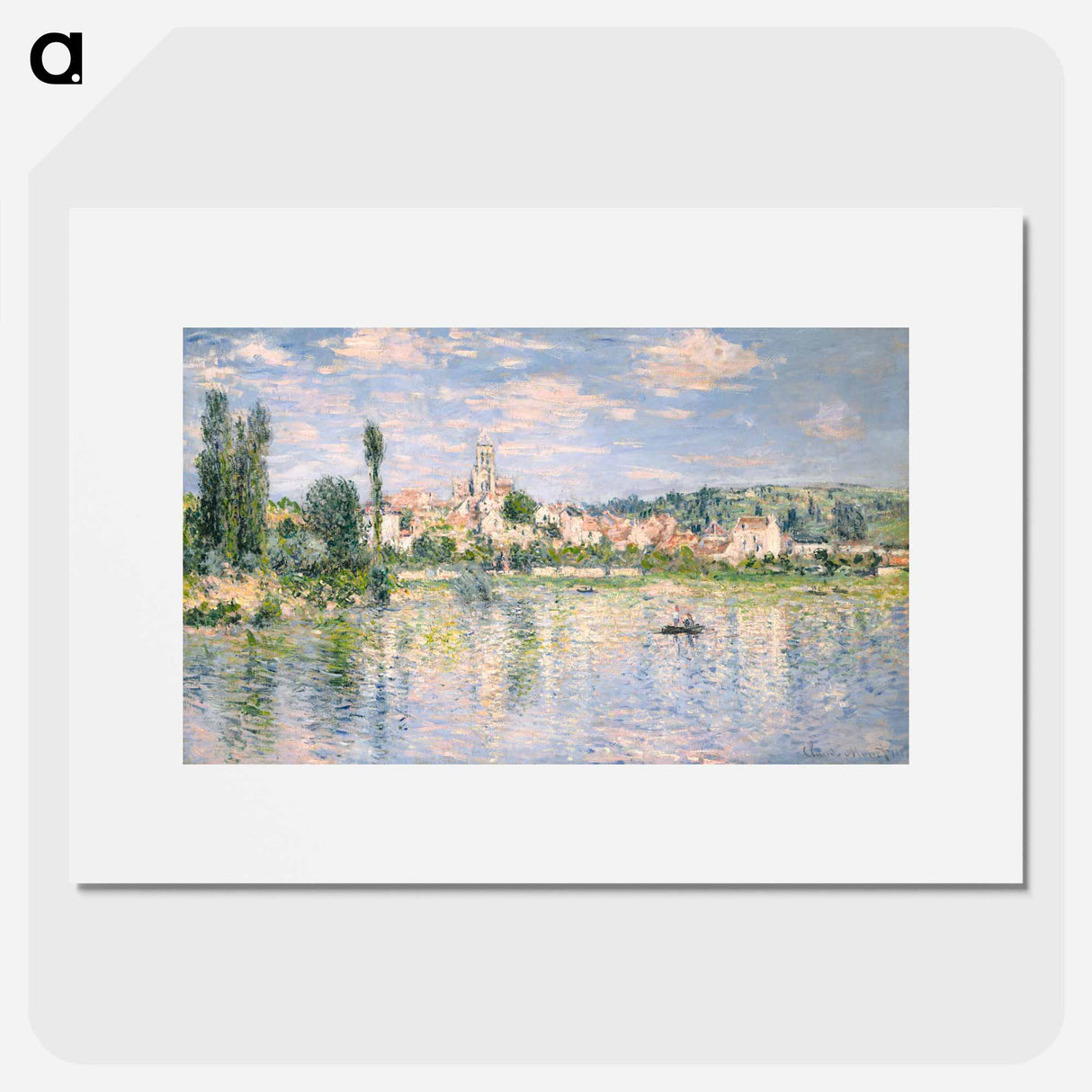 Vétheuil in Summer - Claude Monet Poster.