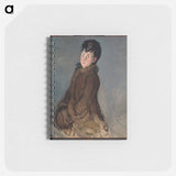 アートメモ帳-Portrait of Isabelle Lemonnier with a Muff
 - ダラス美術館 Memo.