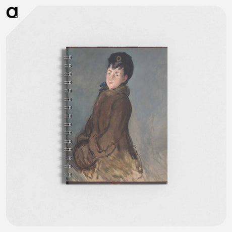 アートメモ帳-Portrait of Isabelle Lemonnier with a Muff
 - ダラス美術館 Memo.