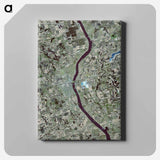 アートパネル-Huron, South Dakota, as Seen from Terra
 - 上空からの地球 Canvas.