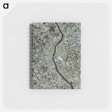 アートメモ帳-Huron, South Dakota, as Seen from Terra
 - 上空からの地球 Memo.