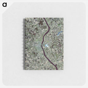 アートメモ帳-Huron, South Dakota, as Seen from Terra
 - 上空からの地球 Memo.