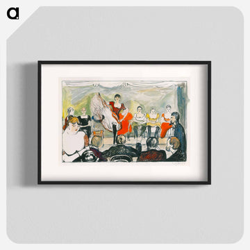 Tingletangle - Edvard Munch Poster.