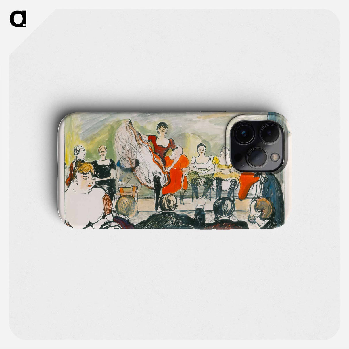 Tingletangle - Edvard Munch Phone Case.