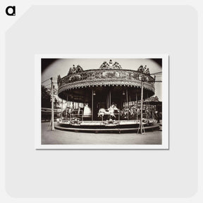 アートポストカード-Carrousel
 - ウジェーヌ アジェ Postcard.