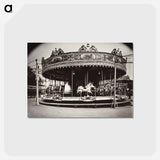 アートポストカード-Carrousel
 - ウジェーヌ アジェ Postcard.