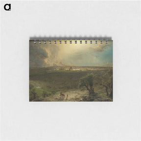 アートメモ帳-Jerusalem from the Mount of Olives - フレデリック エドウィン チャーチ Memo.