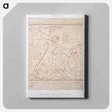 アートパネル-Fight of Séti 1st against the Leaders of Tehran
 - エジプト美術史 Canvas.