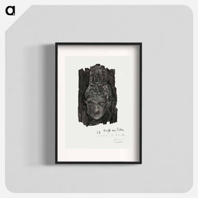 アートポスター-Study of head of Shiva - ヤン・トゥーロップ Poster.