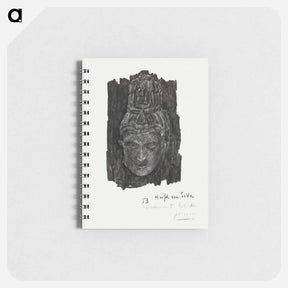 アートメモ帳-Study of head of Shiva - ヤン・トゥーロップ Memo.