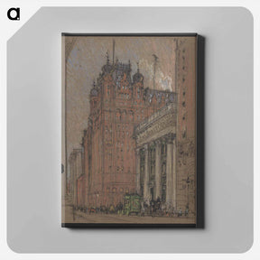 アートパネル-Waldorf Astoria Hotel
 - ジョセフ ペネル Canvas.