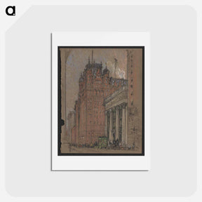アートポストカード-Waldorf Astoria Hotel
 - ジョセフ ペネル Postcard.