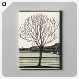 Bald tree - Julie de Graag Canvas.