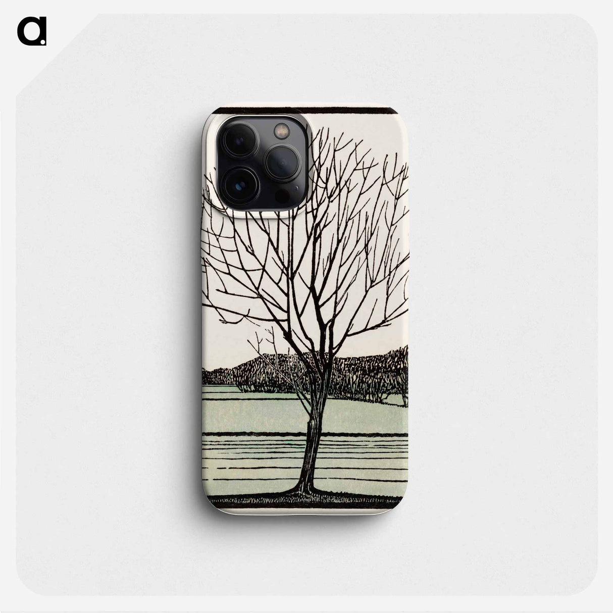 Bald tree - Julie de Graag Phone Case.