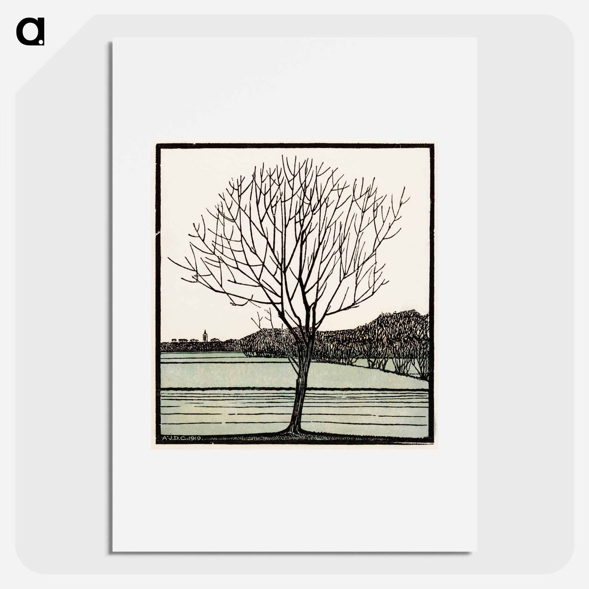 Bald tree - ユリー デ フラーハ Poster.