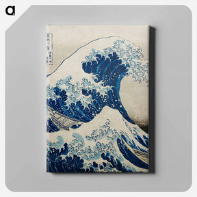 アートパネル-Thirty-six Views of Mt Fuji - 葛飾 北斎 Canvas.
