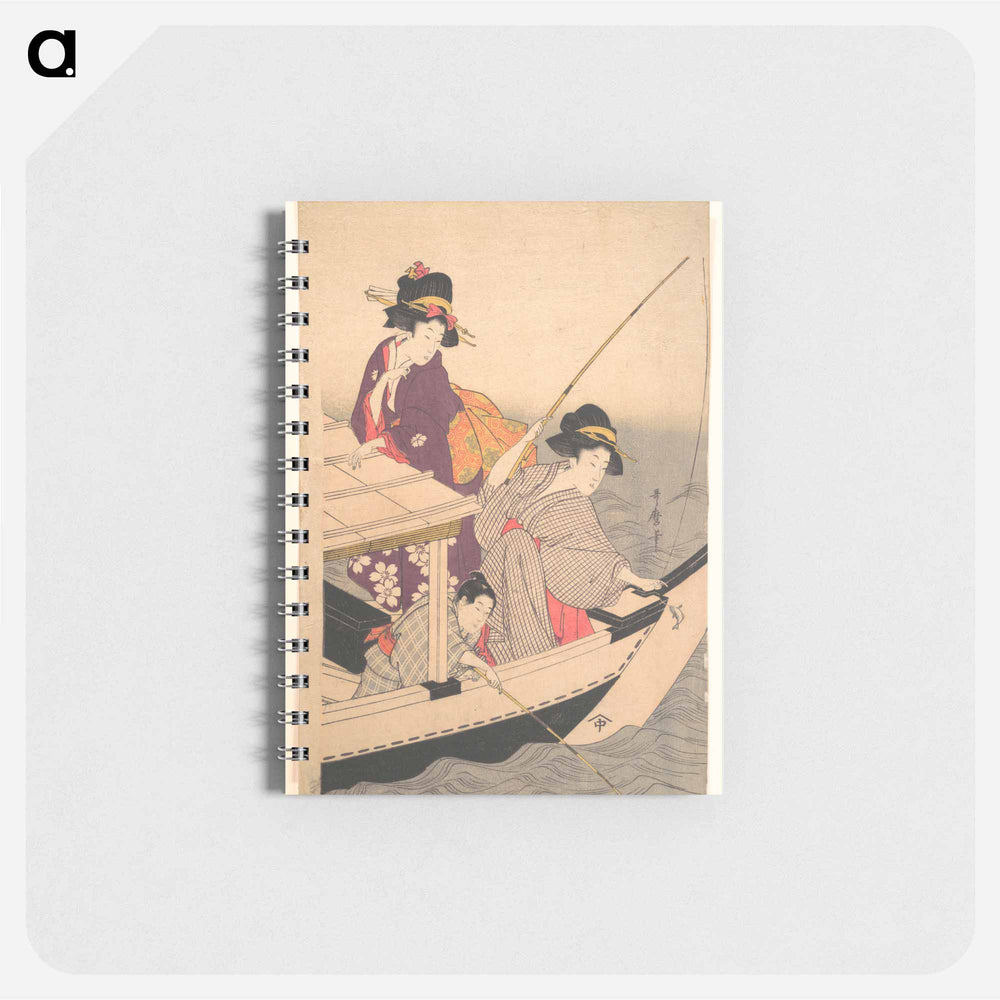 Fishing - 喜多川 歌麿 Memo.