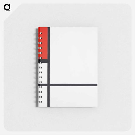 アートメモ帳-Composition No. I, with Red and Black
 - バーゼル美術館 Memo.