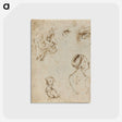 1-44_Leonardo-Da-Vinci_postcard