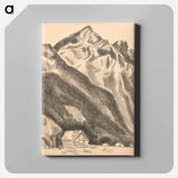 Mountain landscape (Garmisch-Partenkirchen) - マースデン ハートリー Canvas.