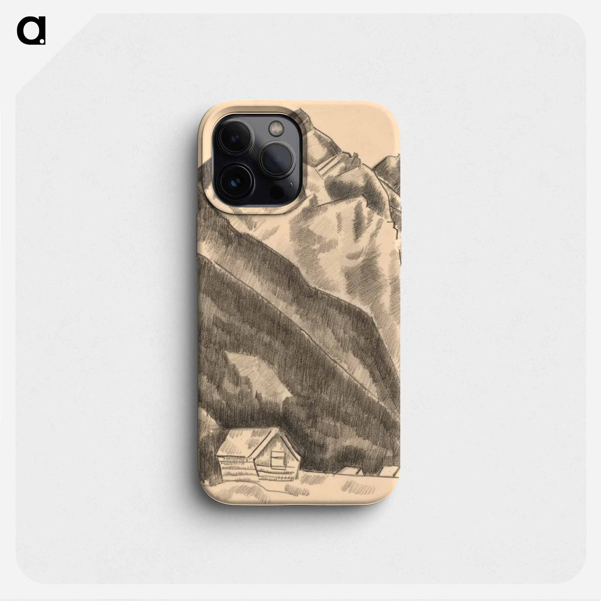 Mountain landscape (Garmisch-Partenkirchen) - マースデン ハートリー Phone Case.