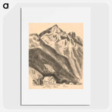 Mountain landscape (Garmisch-Partenkirchen) - Marsden Hartley Poster.