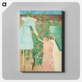 アートパネル-Gathering Fruit - メアリー カサット Canvas.