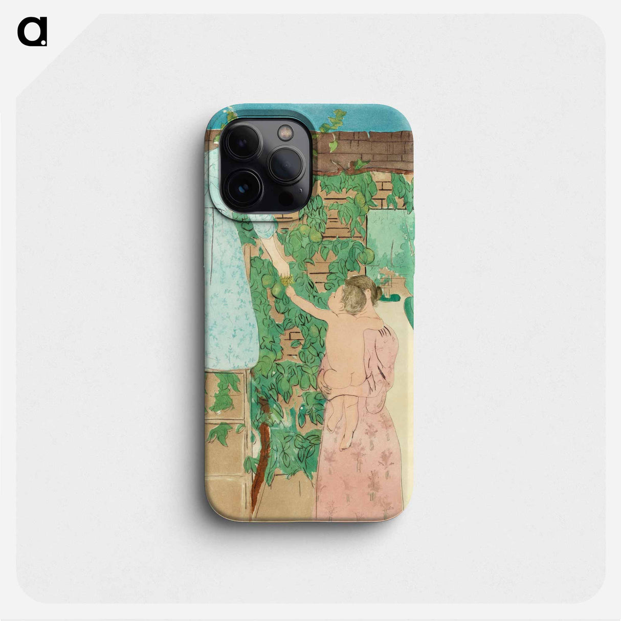 Gathering Fruit - メアリー カサット Phone Case.