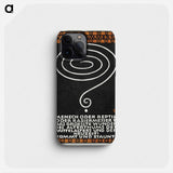 Variety Act 10: Man or Reptile or Razor? - モリツ ユング Phone Case.