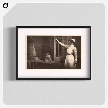 アートポスター-Nurse and Cat, Images from the History of Medicine
 - 国立医学図書館 Poster.