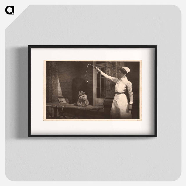 アートポスター-Nurse and Cat, Images from the History of Medicine
 - 国立医学図書館 Poster.