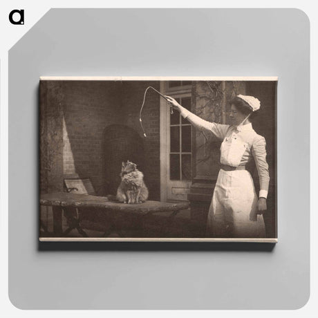 アートパネル-Nurse and Cat, Images from the History of Medicine
 - 国立医学図書館 Canvas.