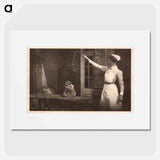 アートポスター-Nurse and Cat, Images from the History of Medicine
 - 国立医学図書館 Poster.