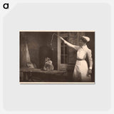 アートポストカード-Nurse and Cat, Images from the History of Medicine
 - 国立医学図書館 Postcard.