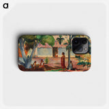The Large Tree - ポール ゴーギャン Phone Case.