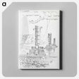 アートパネル-Design for Urne Buriall–Sorrow - ポール ナッシュ Canvas.