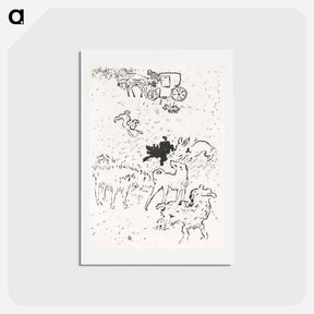 アートポストカード-The Dogs
 - ピエール ボナール Postcard.