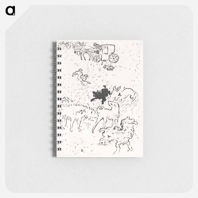 アートメモ帳-The Dogs
 - ピエール ボナール Memo.