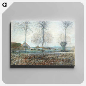 アートパネル-Composition with Large Blue Plane, Red, Black, Yellow, and Gray - ピエト モンドリアン Canvas.